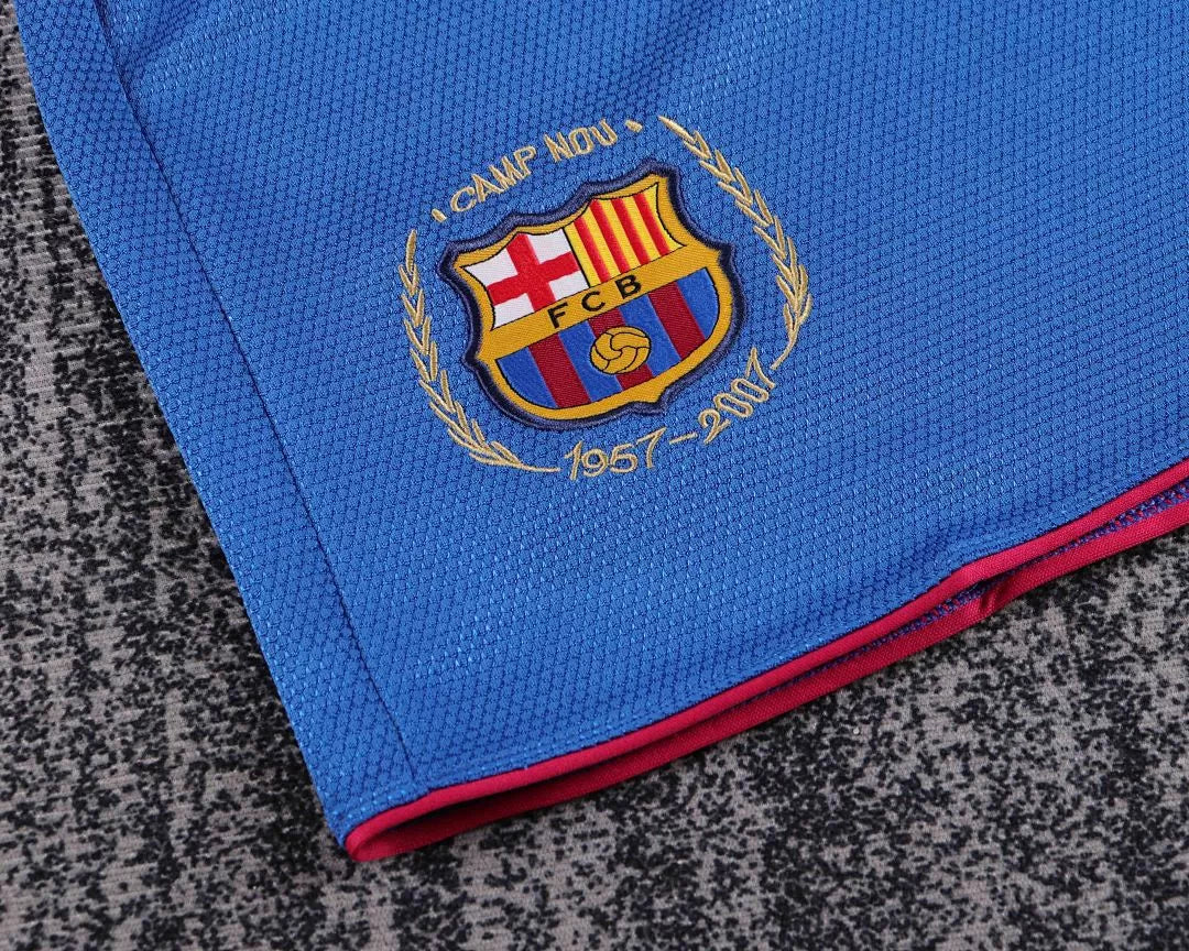 Retro Kids 07/08 Barcelona Home